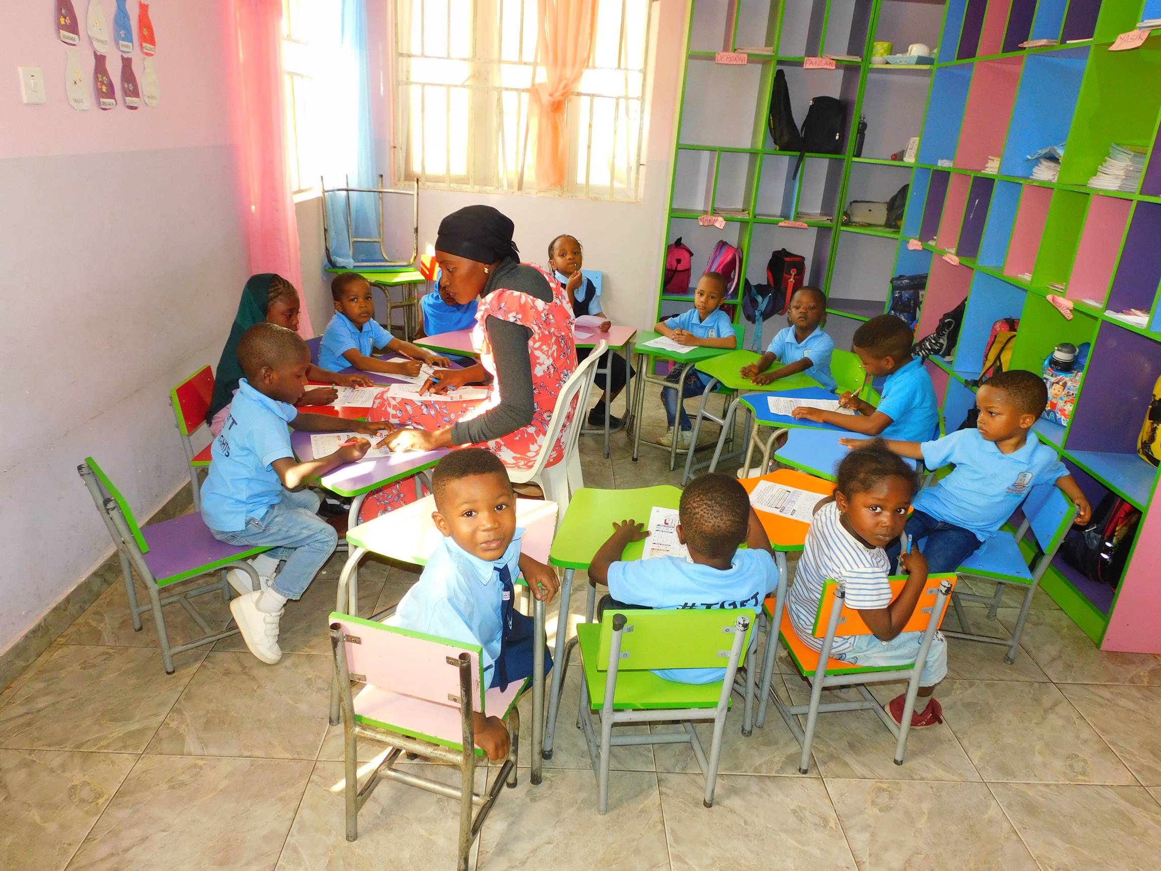 2022-2023 Nursery one pupils